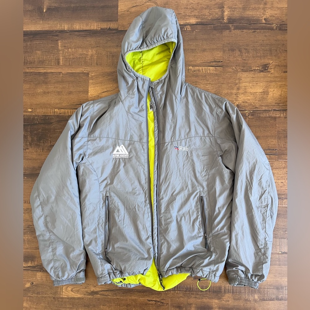 RAB Alpine International logo puffy size M